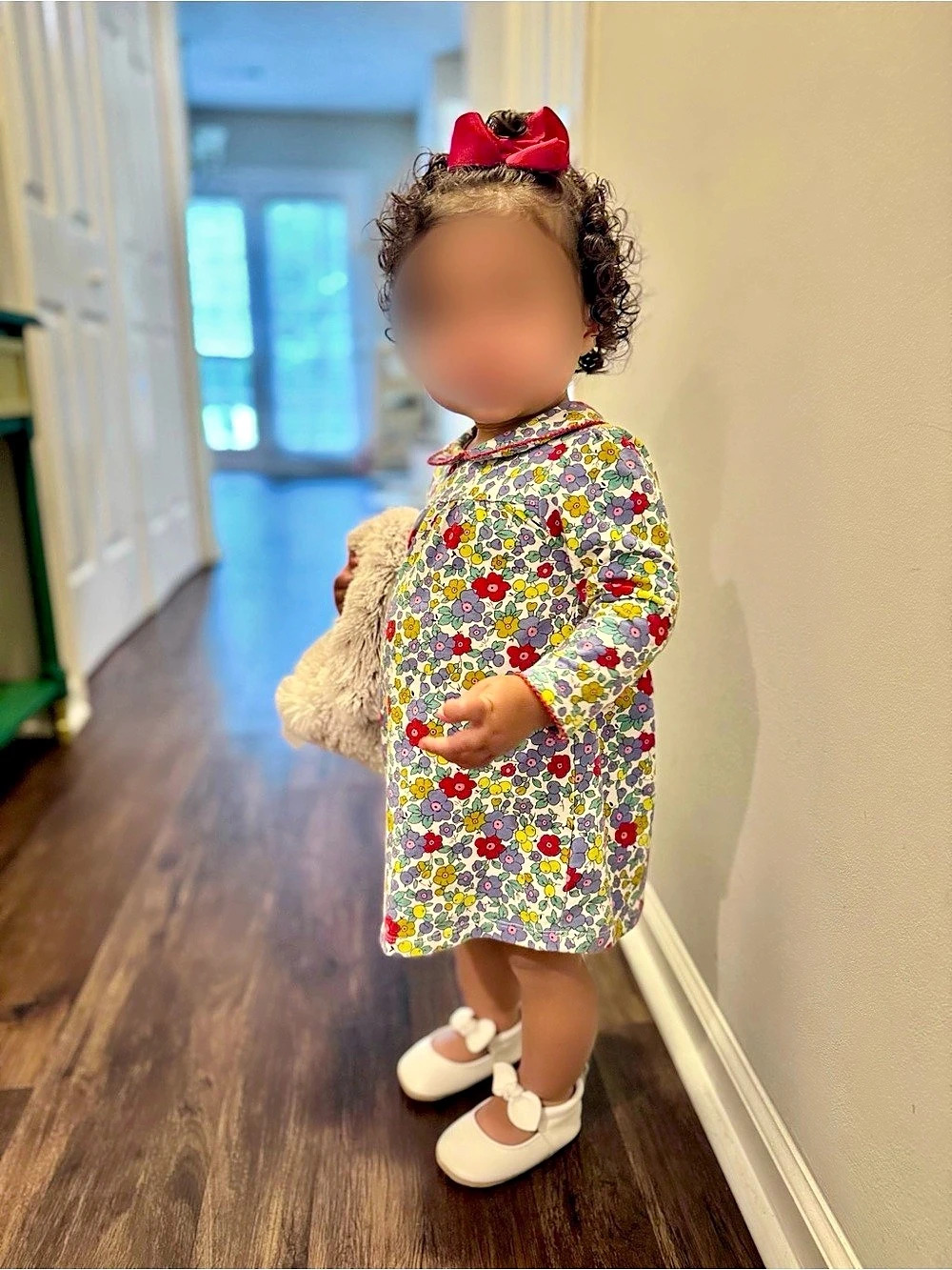 Baby Boden Girls Floral Cotton Dress 12-18 Months